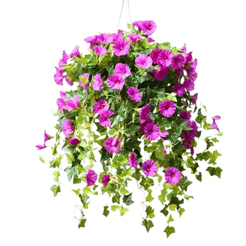 24 Bunches Artificial Morning Glories S4981