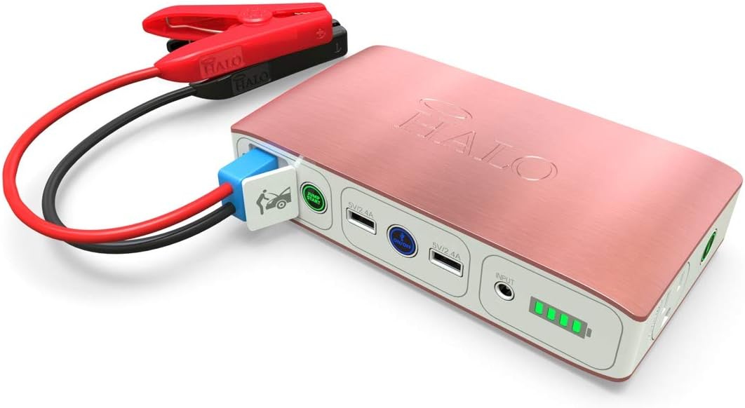 Portable Phone Laptop Charger Car Jump Starter with AC Outlet Pack of 2 C381854