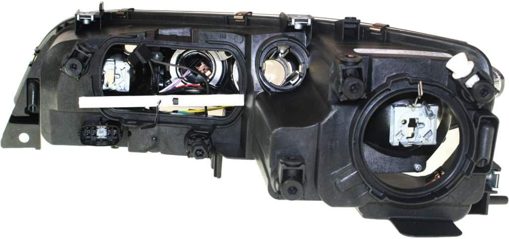 2006 2007 2008 Mazda 6 Headlight Assembly Passenger Side Black Housing A64634