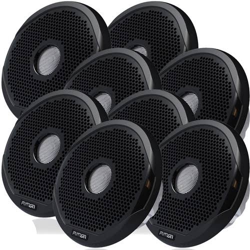 200 Watt 2-Way Speakers with White and Gray Grills A806