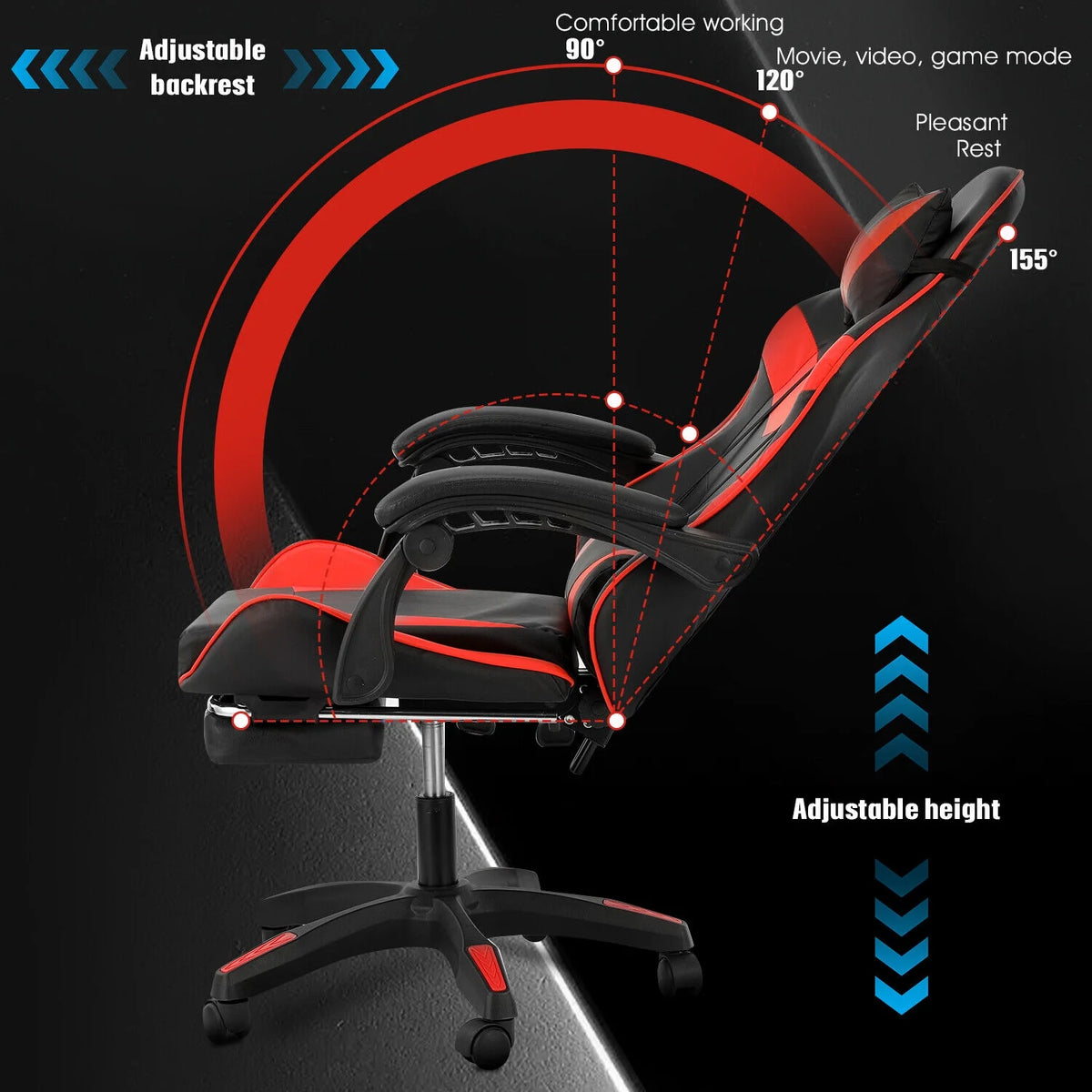 Ergonomic Gaming Chair O1523