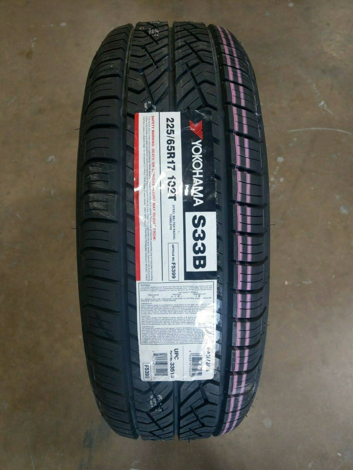 225/65R17 102T Tire Y1697