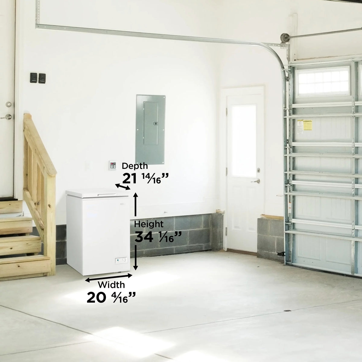 3.5 cu. ft. Chest Freezer U340