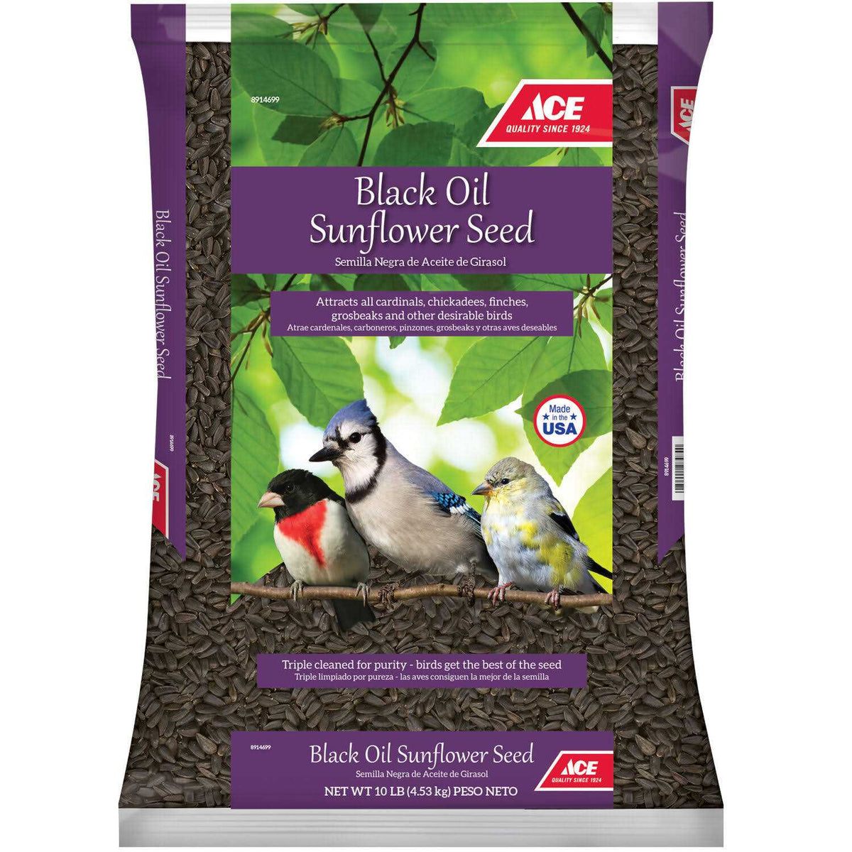 Black Oil Sunflower Seed Wild Bird Food Z834