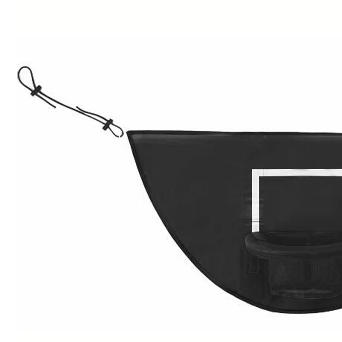 Mini Basketball Hoop for Trampoline with Enclosure Basketball Rack Sports Toys Lightweight Board Trampoline Accessories With Ball N282
