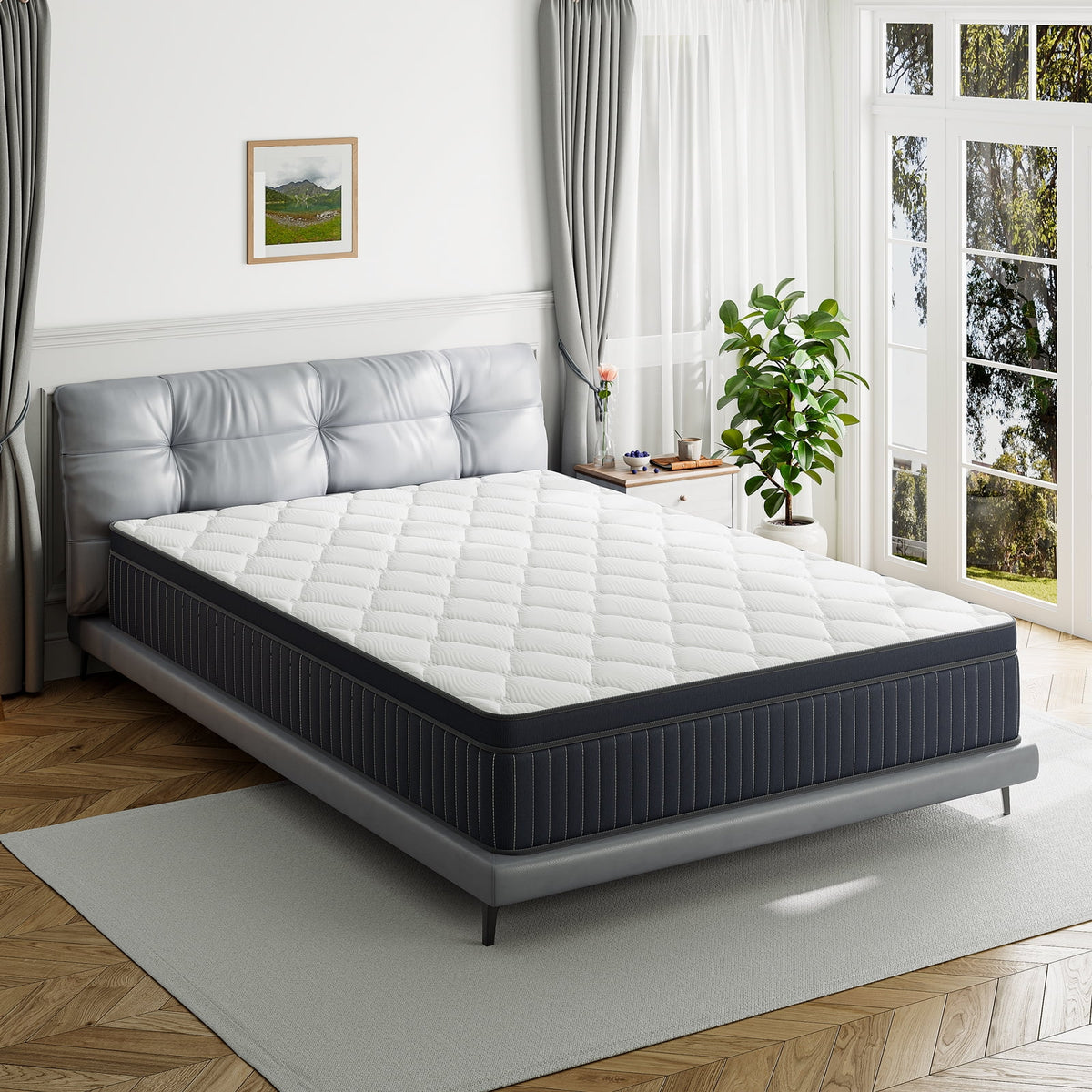Queen Gel Memory Foam Mattress M581