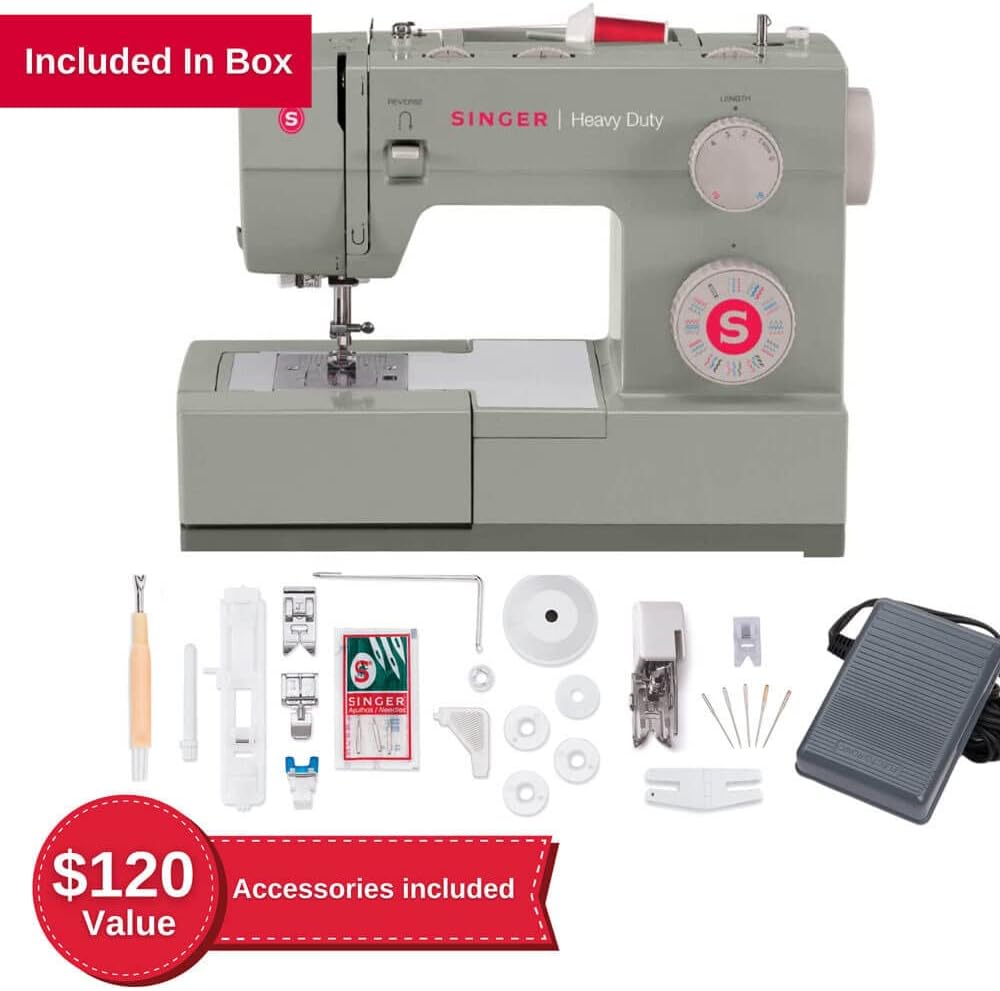 Heavy Duty Sewing Machine with Extension Table K211