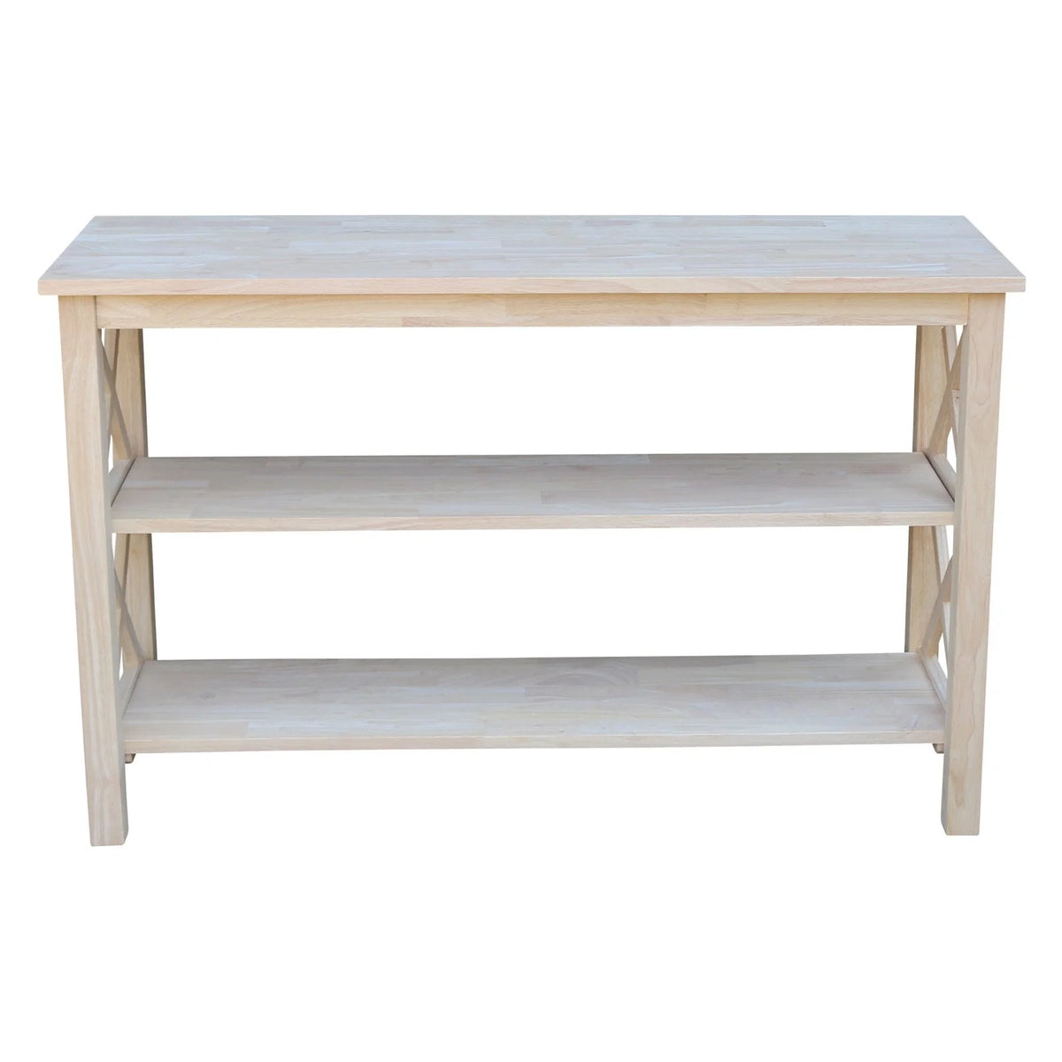 48" Console Table in Washed Gray Taupe F8499
