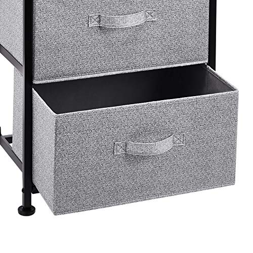 White 4-Drawer Fabric Storage Organizer Unit G8856