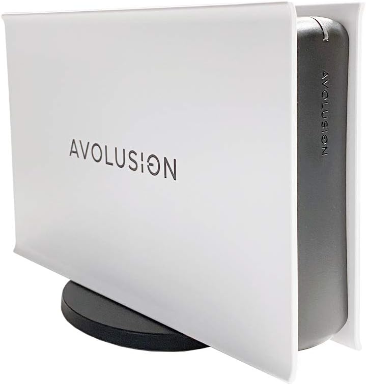 4TB USB 3.0 External Hard Drive White Pack of 2 W8143