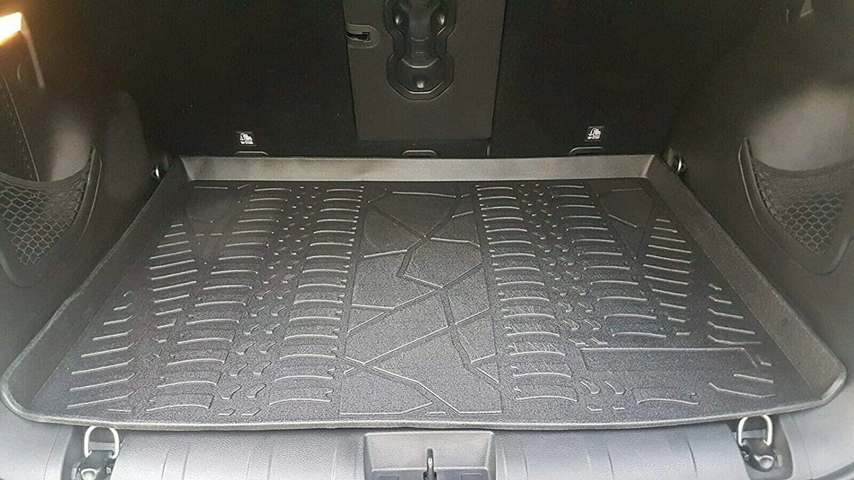 Cargo Liner Trunk Mat for Jeep Renegade 2015-2023 Weather-Resistant Rubber with Raised Lip Z26312