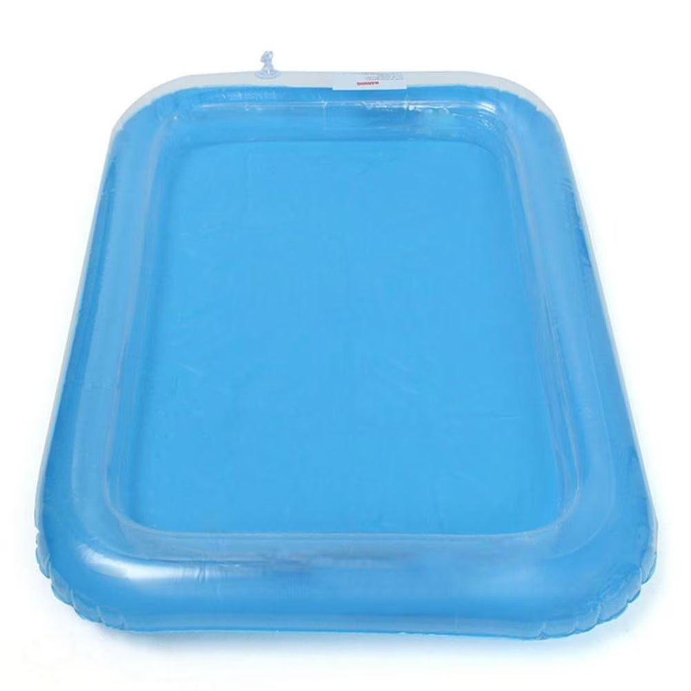 Blue Inflatable Sandbox Play Sand Toy Tray Y86383