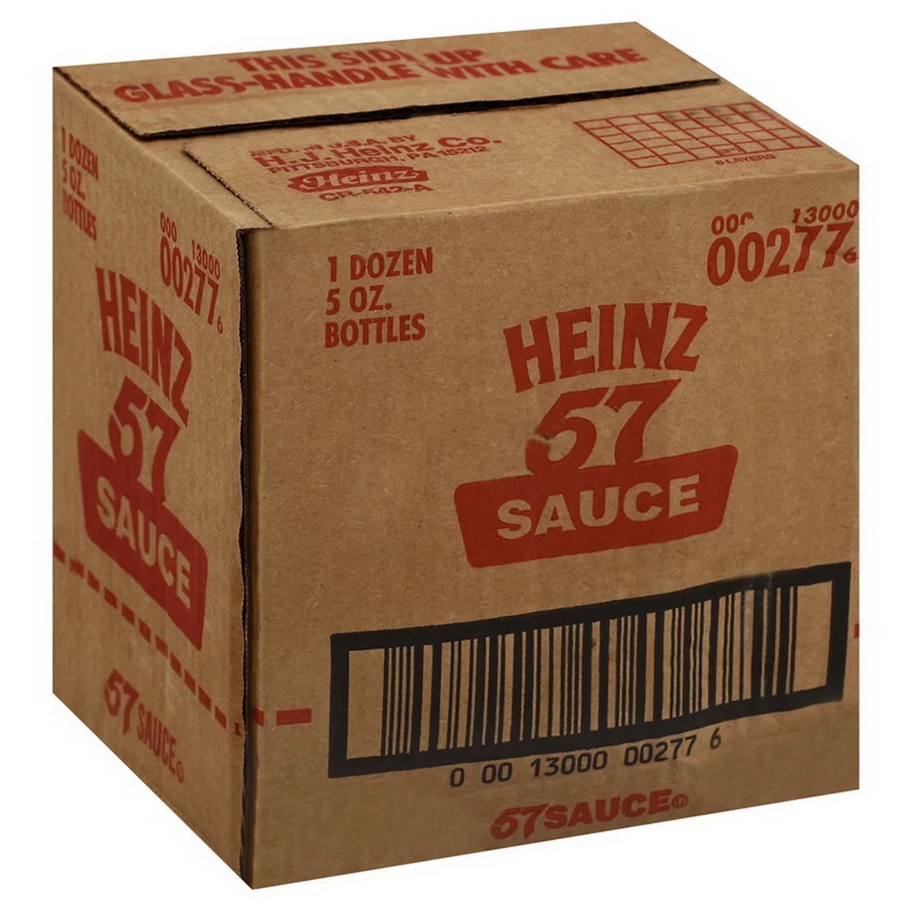 Heinz 57 Steak Sauce 5 Ounce Bottle - 12 Per Case A372762