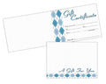 Gift Certificate Cards & Envelopes 20 pack U58925