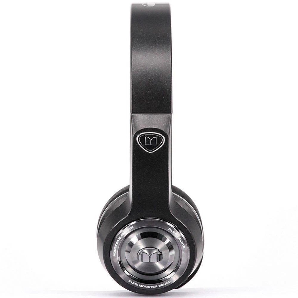 Black Slate On-Ear Wireless Bluetooth Headphones V876