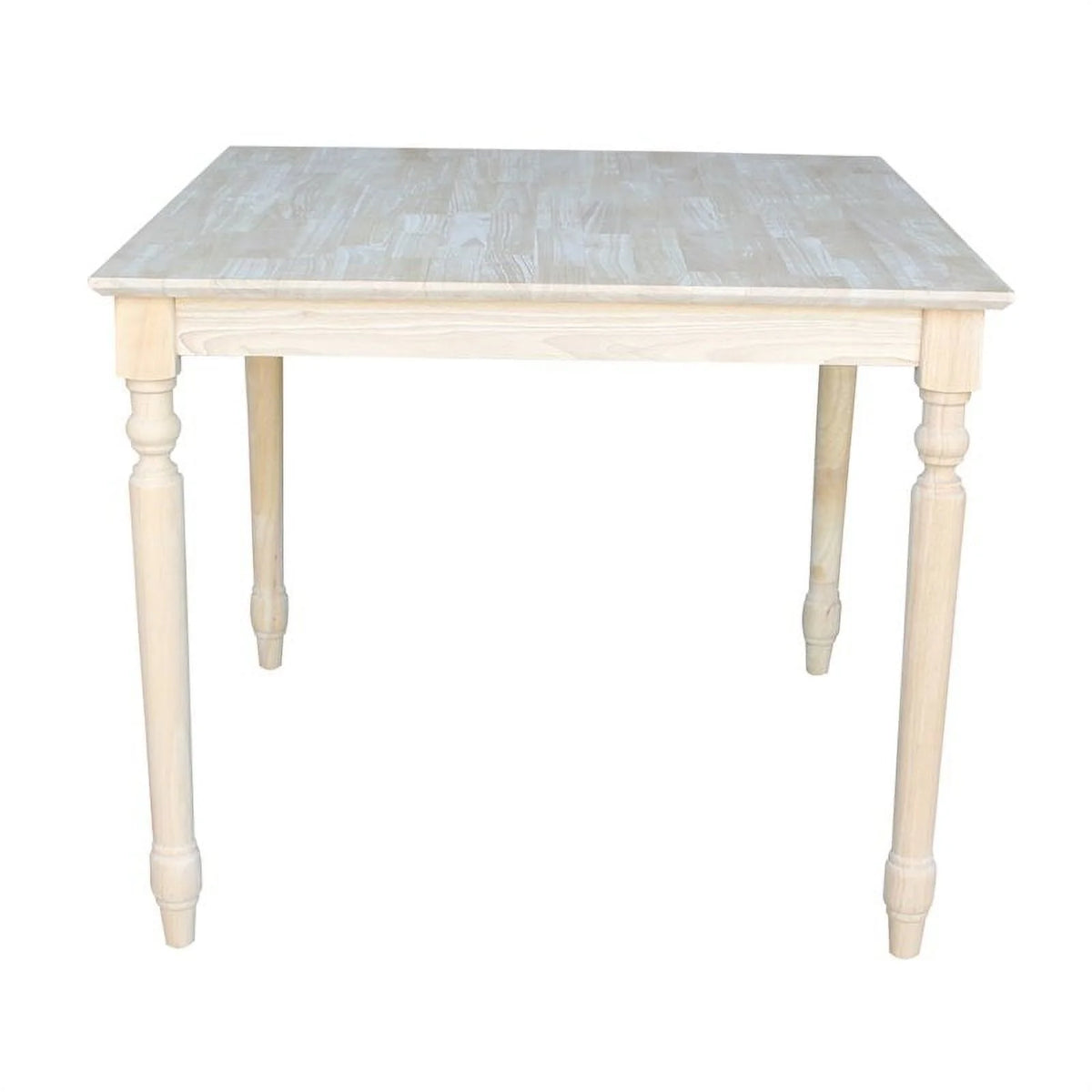 Solid Wood Top Dining Table in Natural U388235