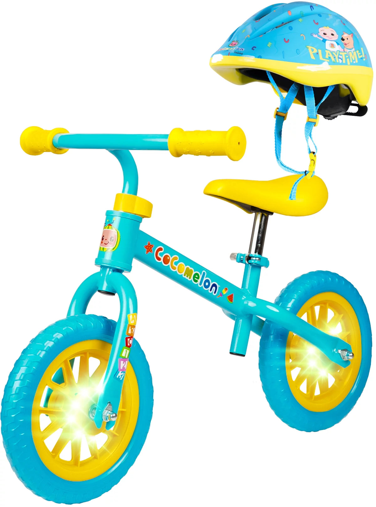 Blue Adjustable Lightweight Balance Bike K3054