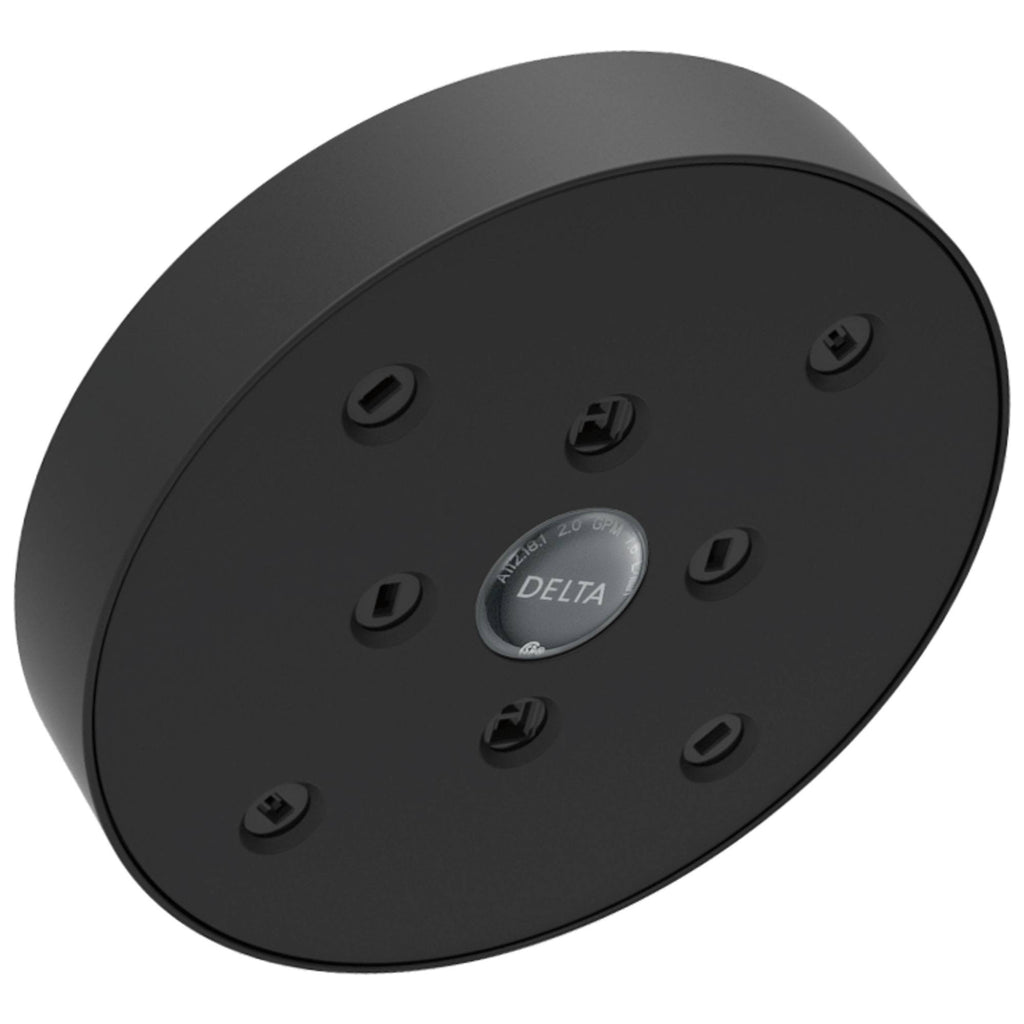 Matte Black Raincan Shower Head X710