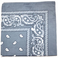 120 Paisley Polyester Double Sided Bandanas K6113