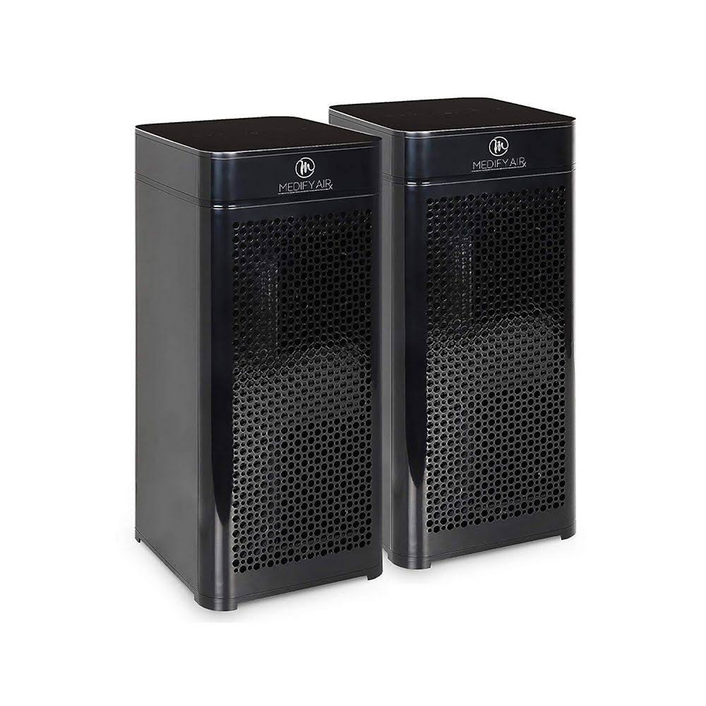 Black HEPA-H13 Tower Air Purifier 2 Pack I41236