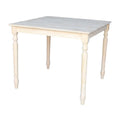 Solid Wood Top Dining Table in Natural U388235