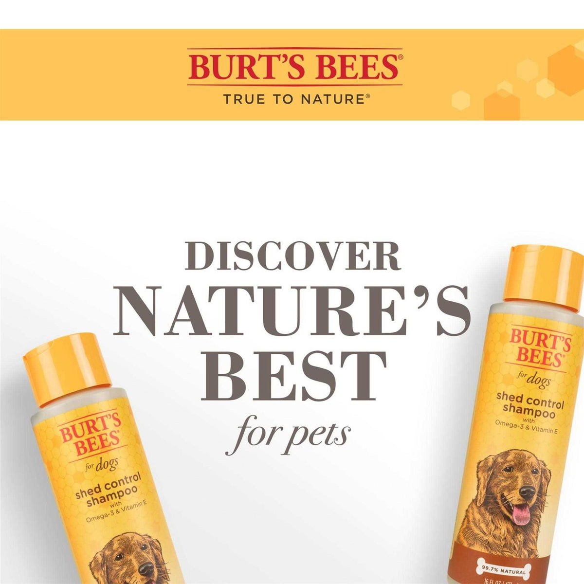 Shed Control Dog Shampoo with Omega-3 & Vitamin E B8433