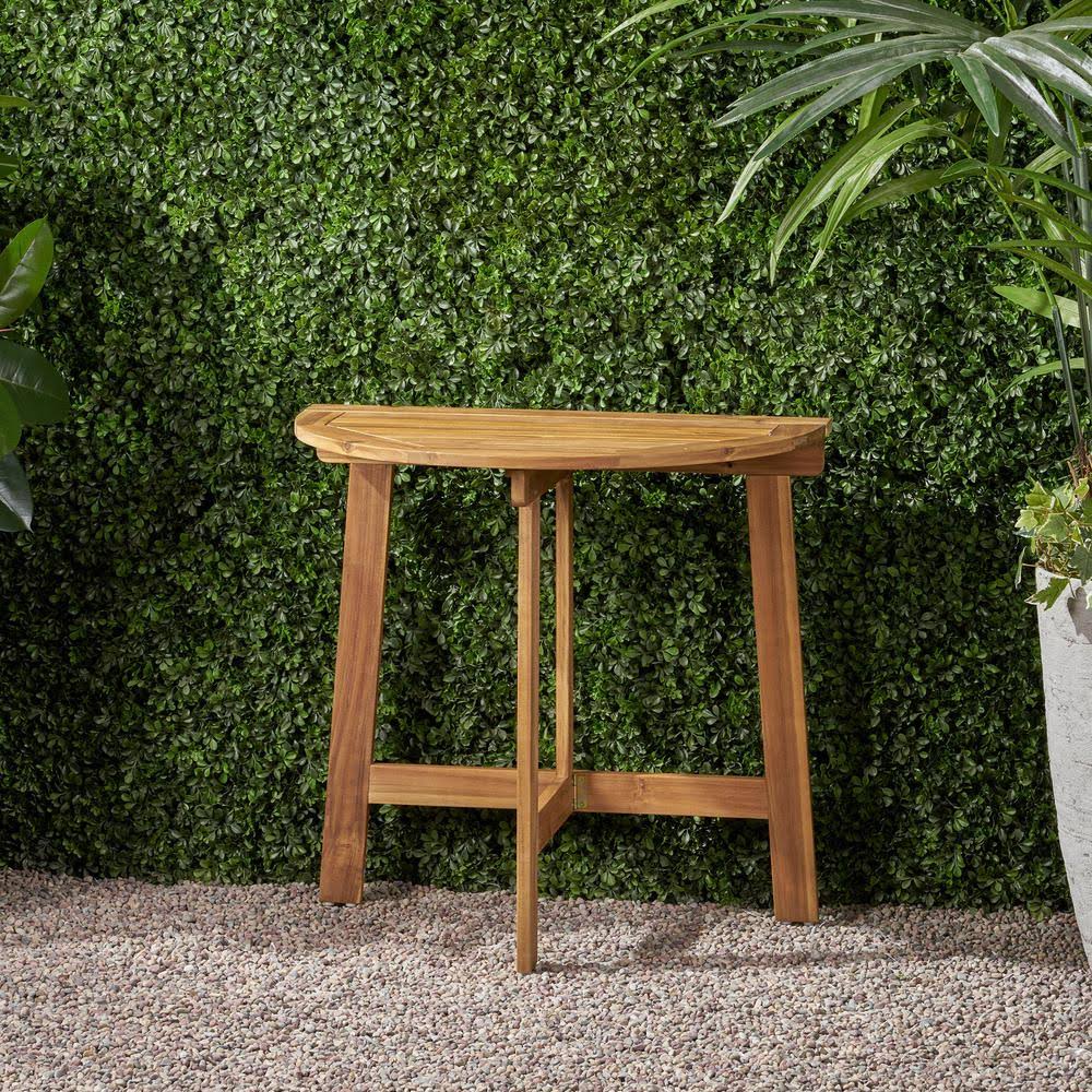 Acacia Wood Folding Bistro Table Z351604