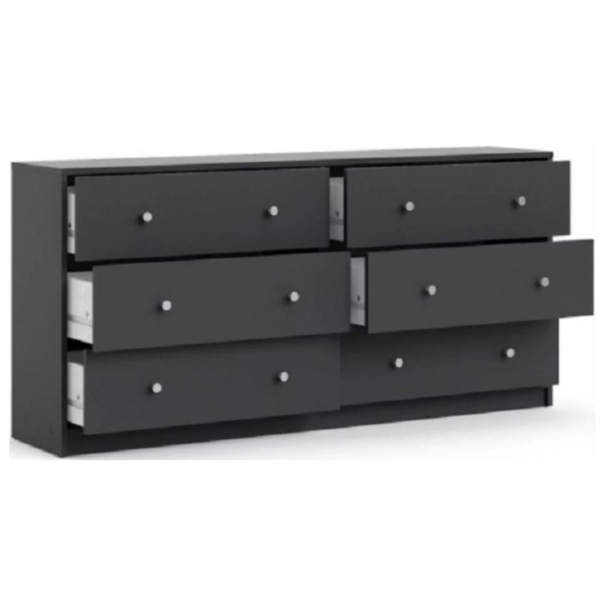 6 Drawer Double Dresser E7562