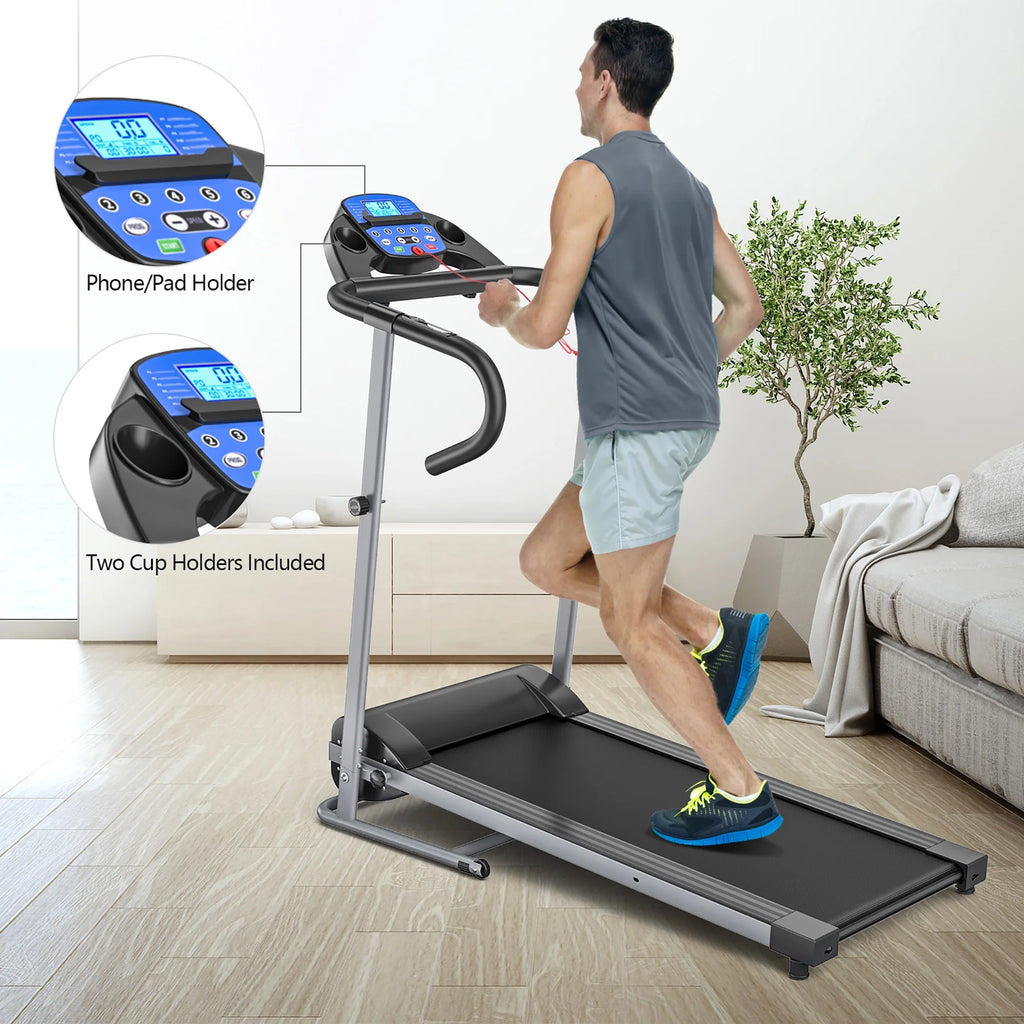 1100W Folding Electric Treadmill X3805