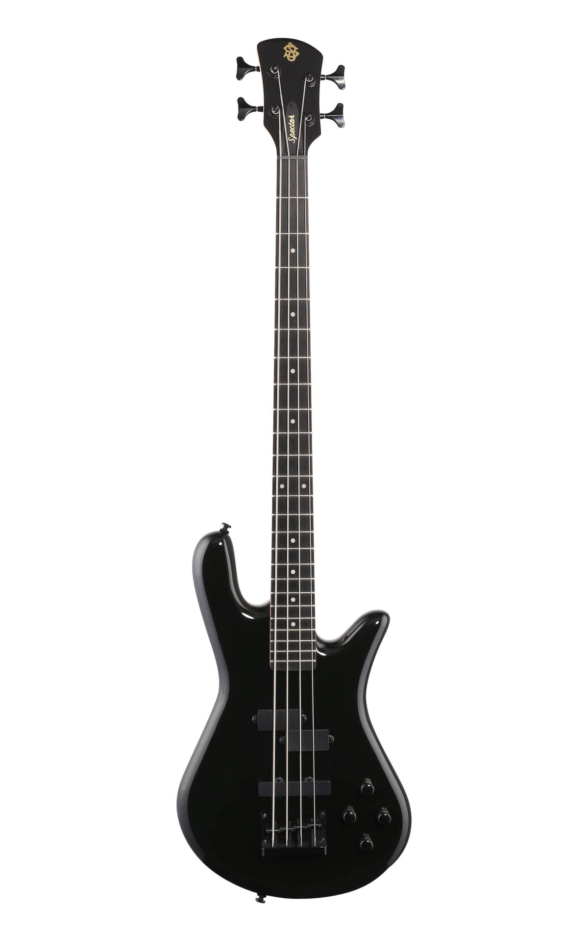 4 Bass Guitar Solid Black Gloss W52362