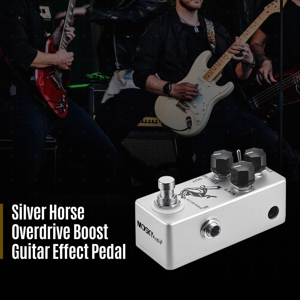 Silver Horse Overdrive Boost Guitar Pedal D11089