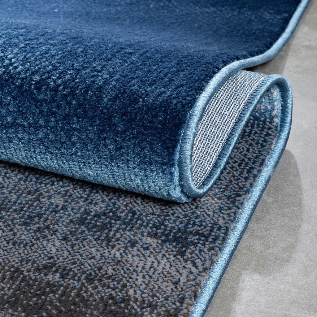 Blue 7'10" x 9'10" Area Rug A882