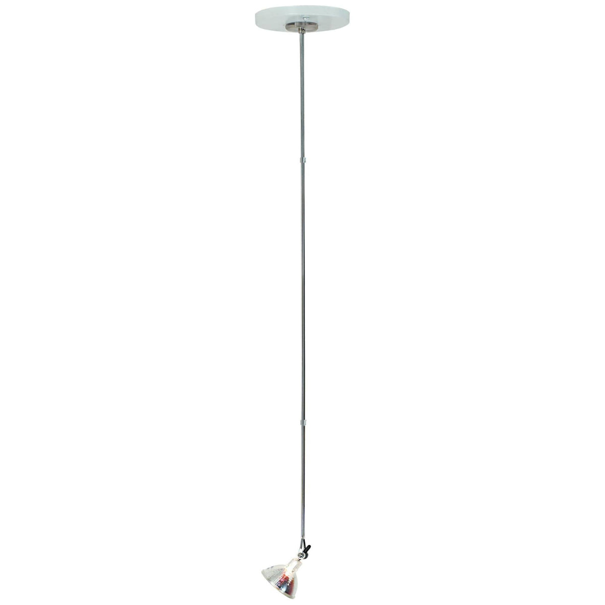 Chrome One Light Flush Canopy R25653