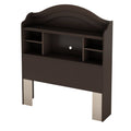 Twin Bookcase Headboard Espresso G375