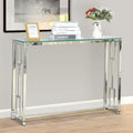 Narrow Glass Console Table G2196