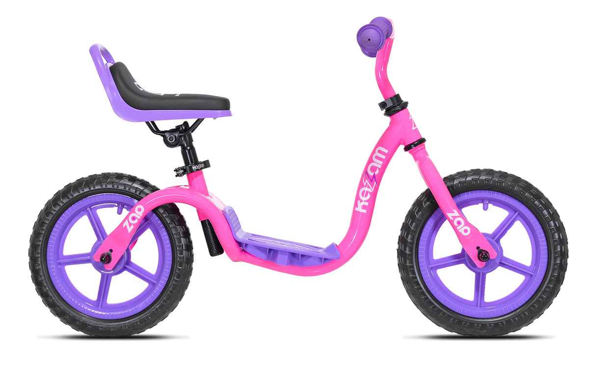 Pink Child's Balance Bike & Helmet C7041