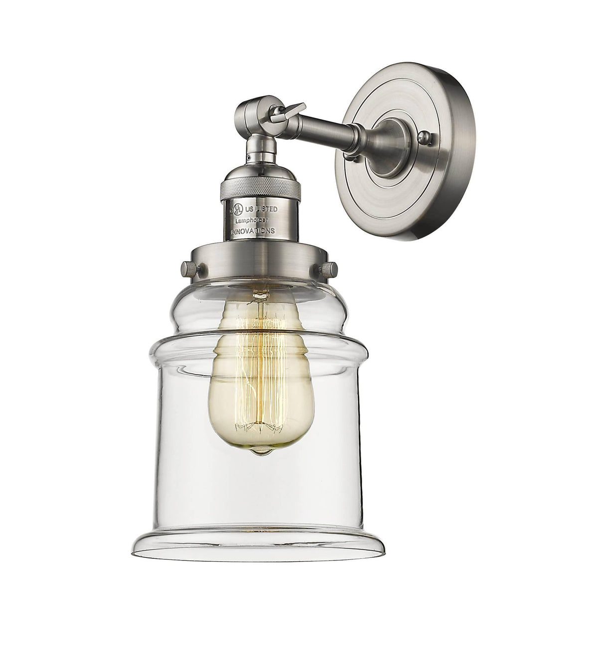 Brushed Satin Nickel 1 Light Sconce X159233