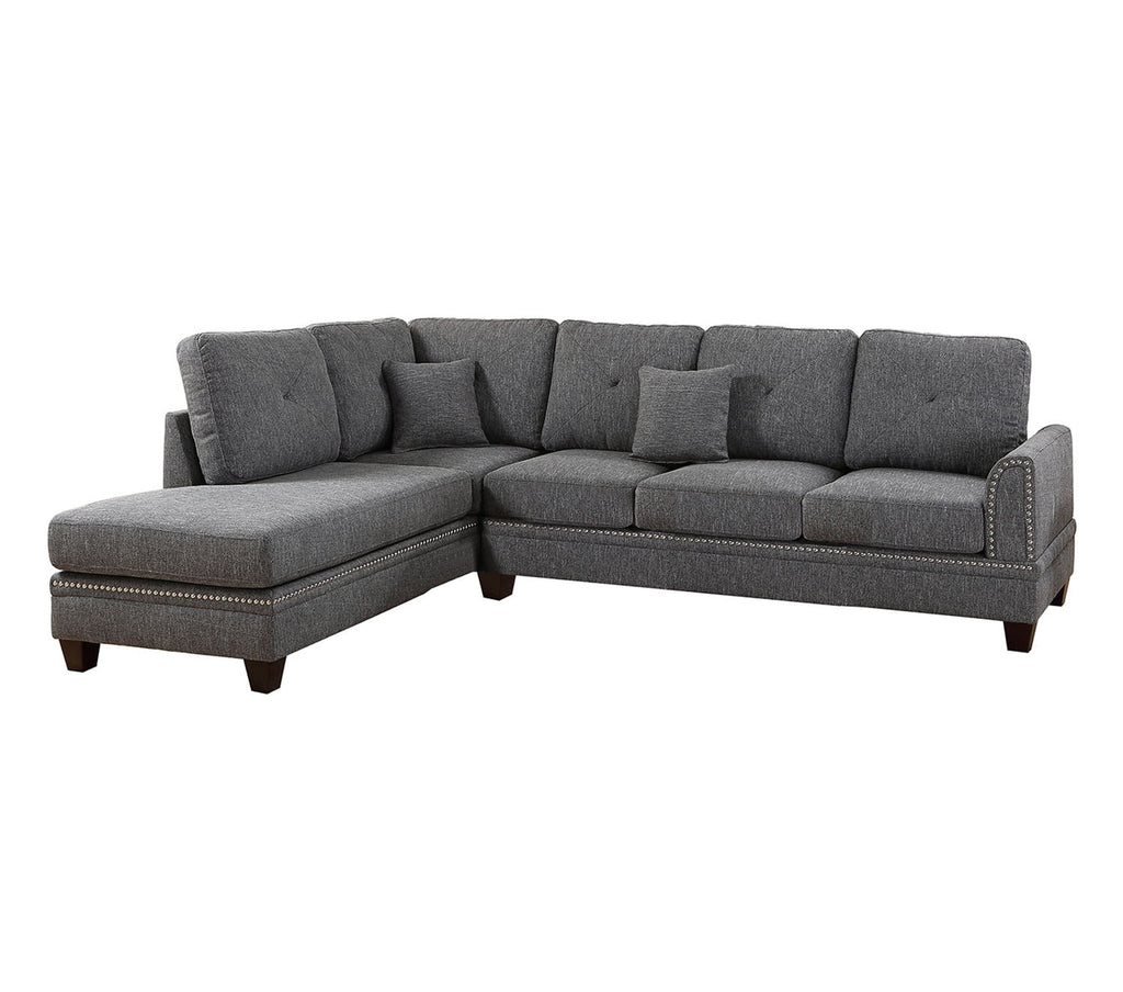 Ash Black Sectional J70107