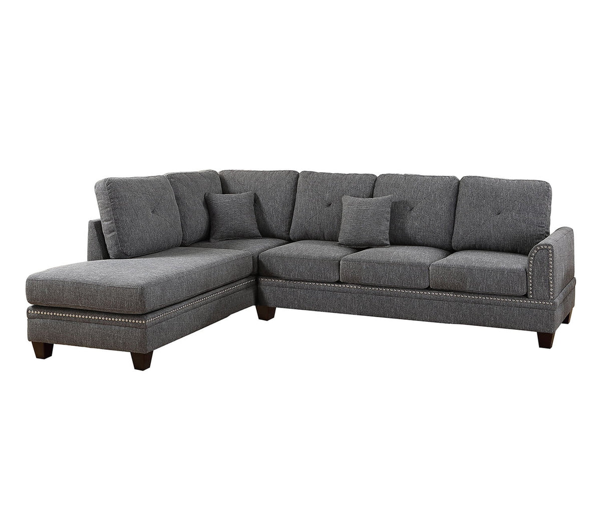 Ash Black Sectional J70107