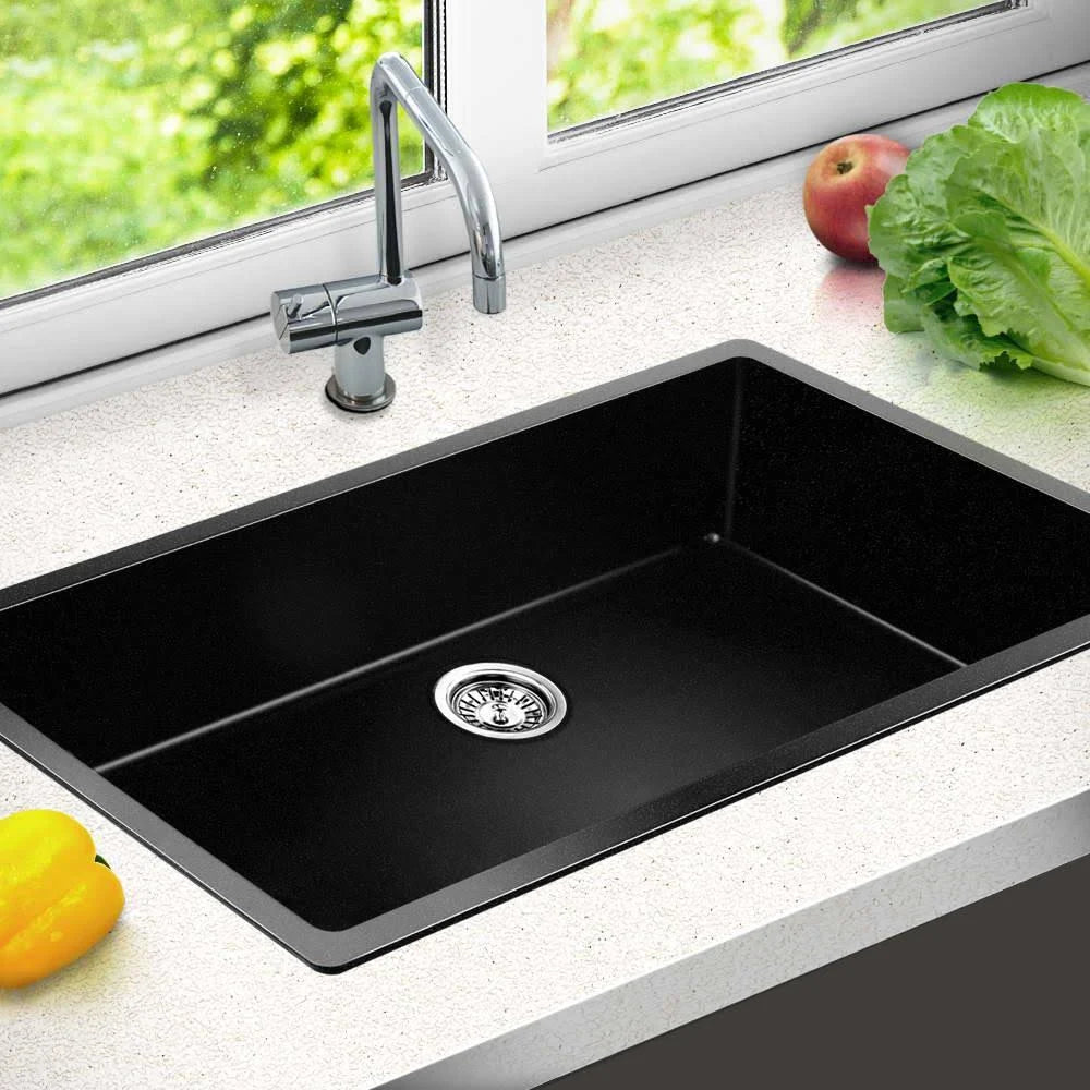 Black Granite Stone Sink G295
