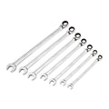 SAE Ratcheting Combination Wrench Set, 7-Piece E49060