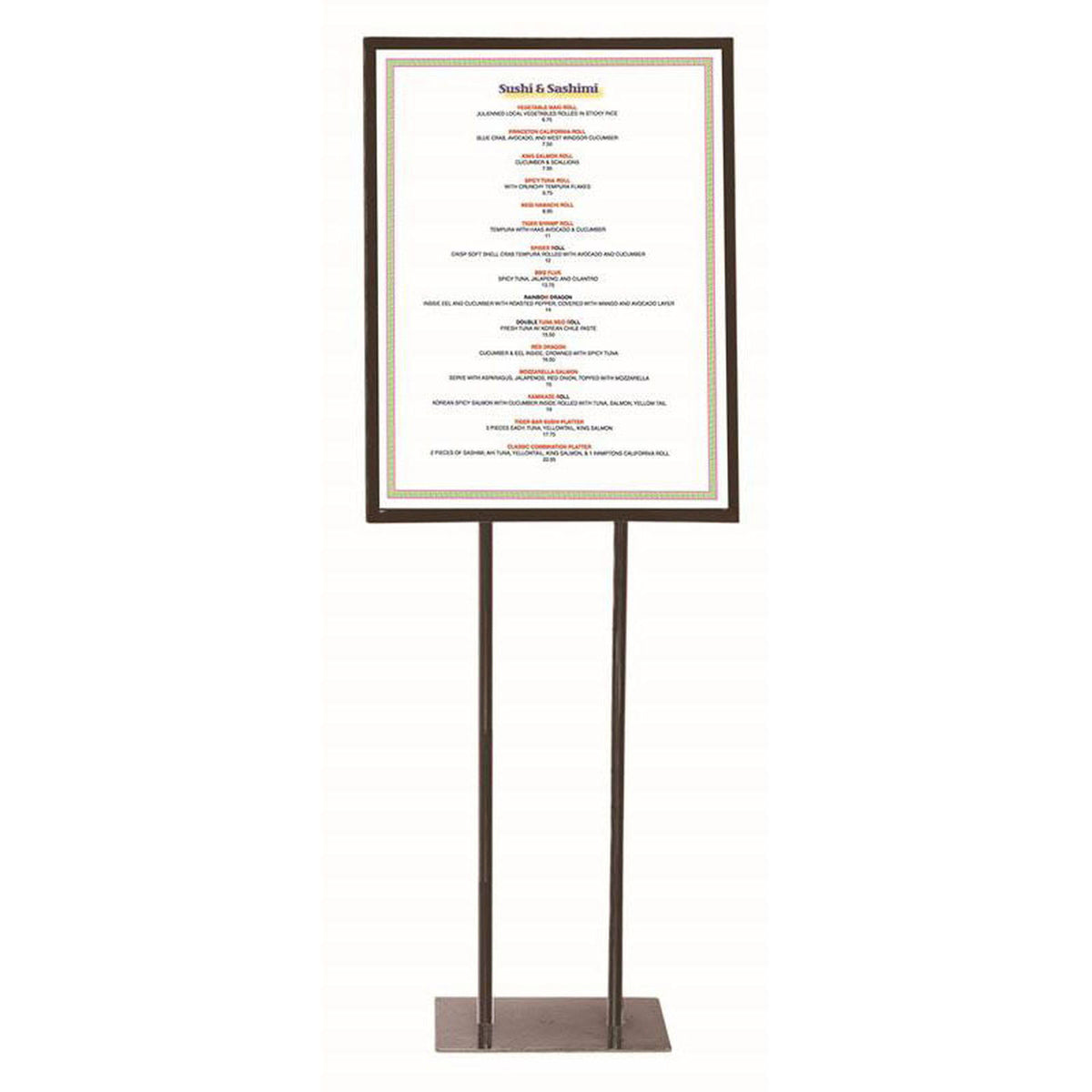 Black All Purpose Poster Holder S7039