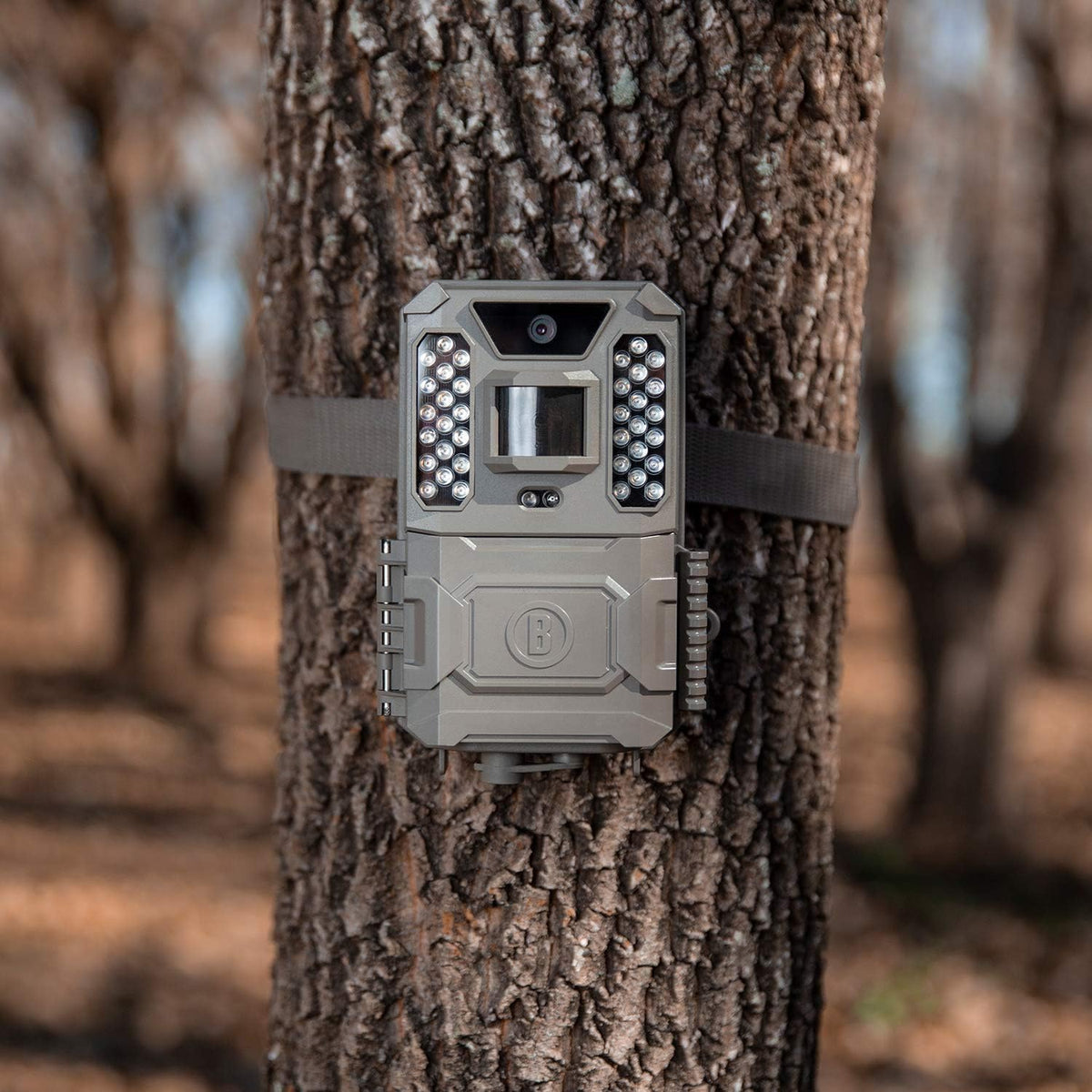 24MP Low Glow Trail Camera with 6 AA Batteries + 32GB SD Card and Lens Cleaning Cloth M341