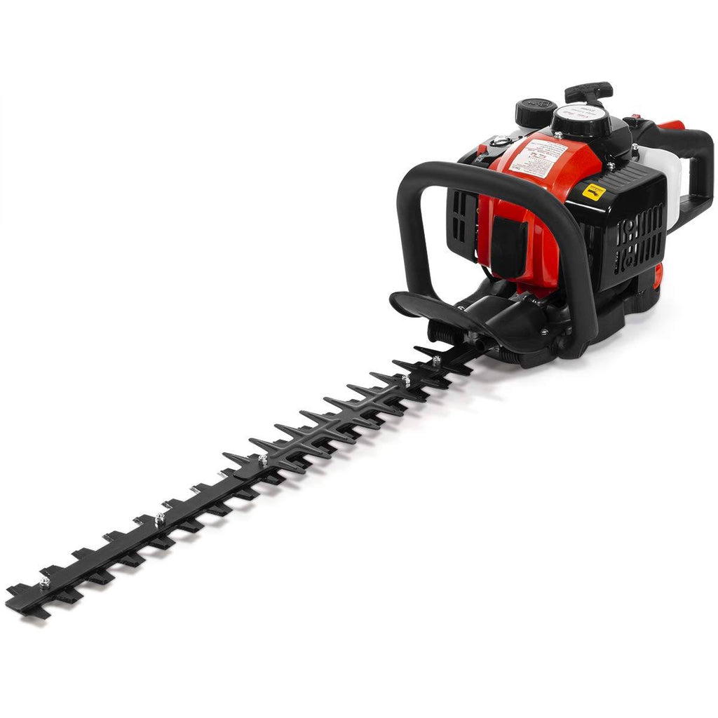 26cc 2-Cycle Gas Hedge Trimmer 24x22 Double-Sided Blades H1916