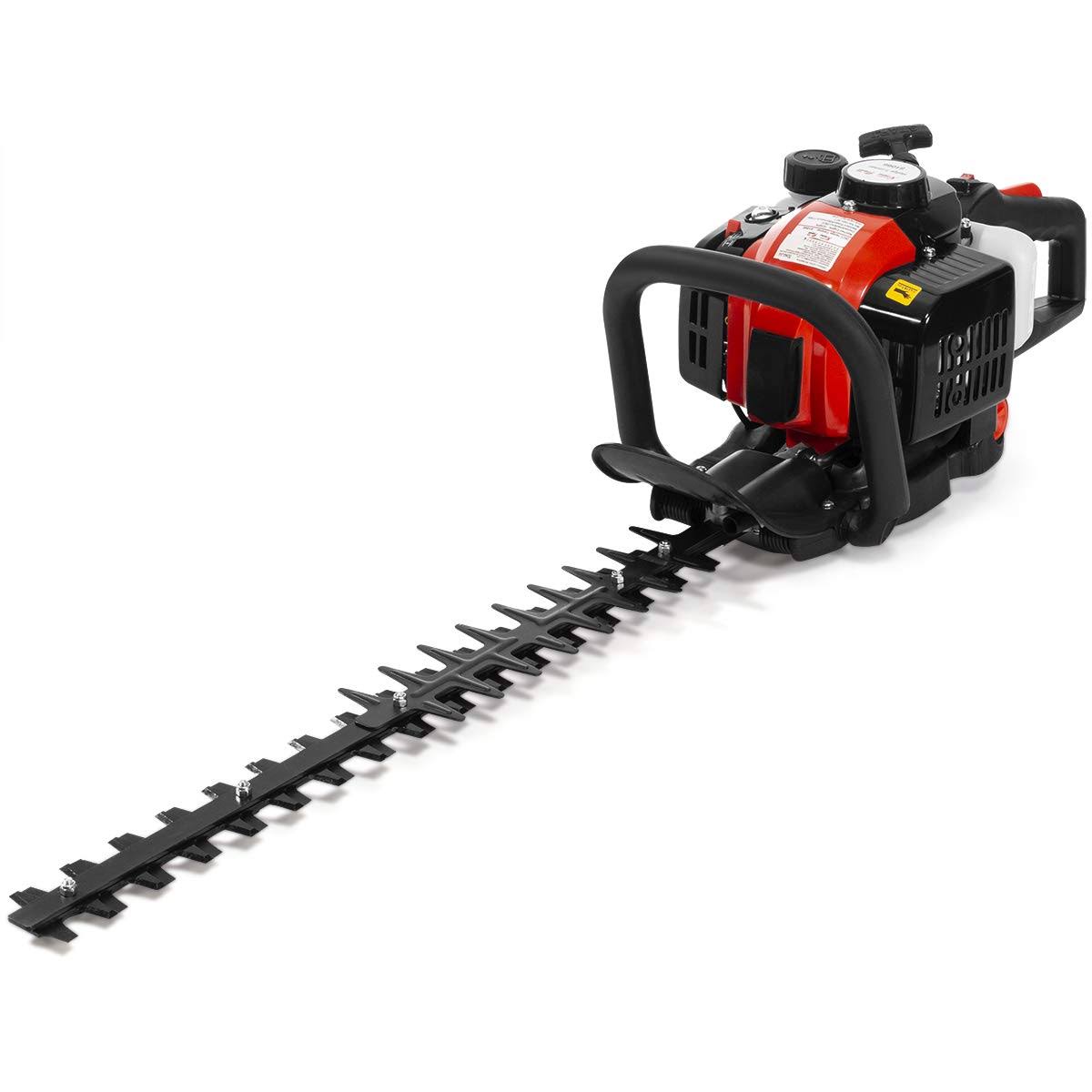 26cc 2-Cycle Gas Hedge Trimmer 24x22 Double-Sided Blades H1916