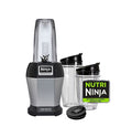 3-Sip & Seal Single Serves (12, 18, and 24 oz. Cups) Stainless Steel/Black Personal Blender V6387