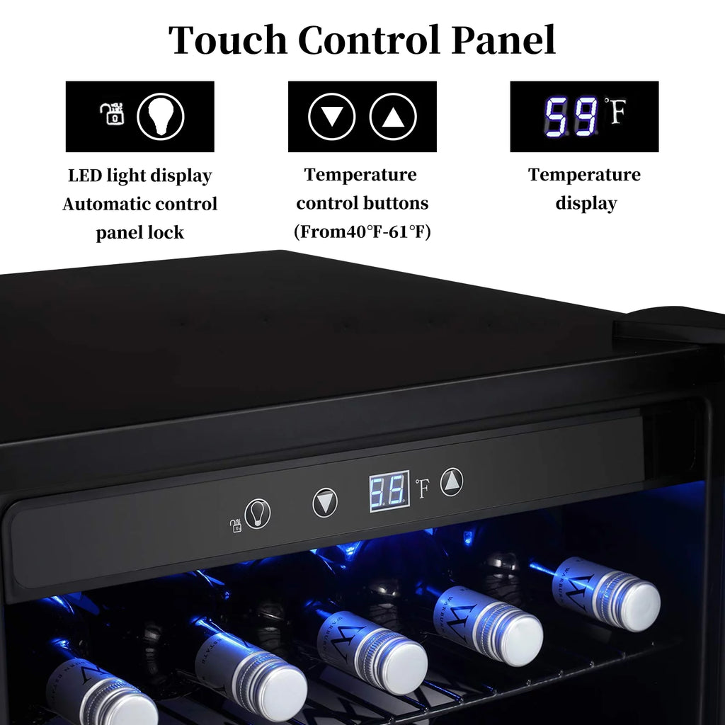 4.4 Cubic Feet 145 Can Beverage Refrigerator Glass Door H452245