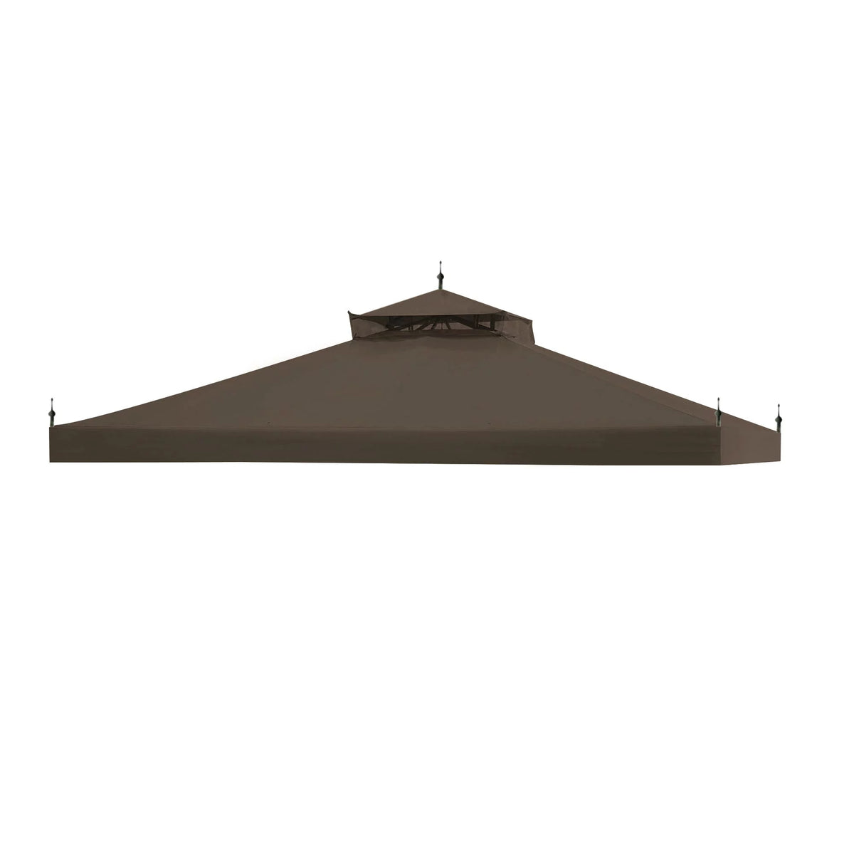 10'x10' 2 Tier Grey Canopy Cover E725265