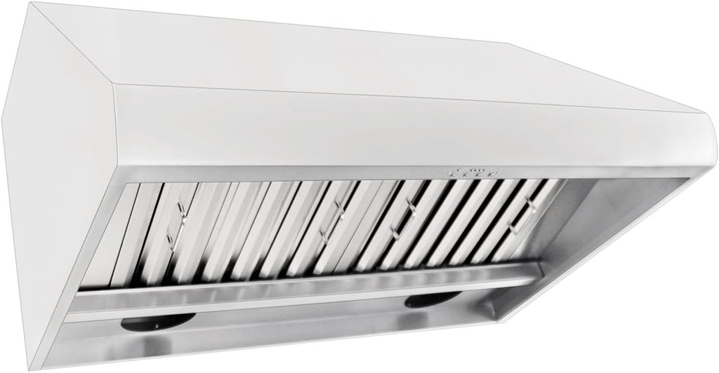 Stainless Steel Wall Range Hood with Baffle Filters W5776
