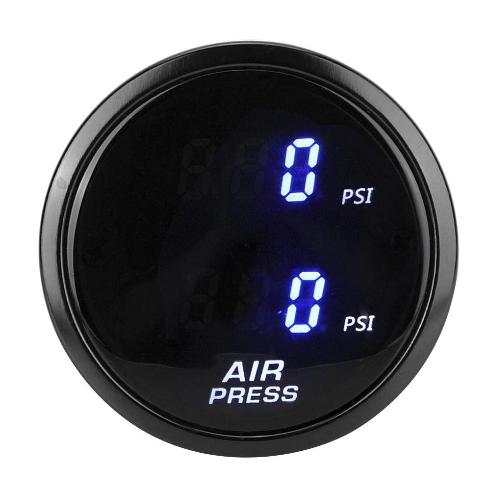 2inch Car LED Digital Air Pressure Gauge Kit Pack of 2 D301089